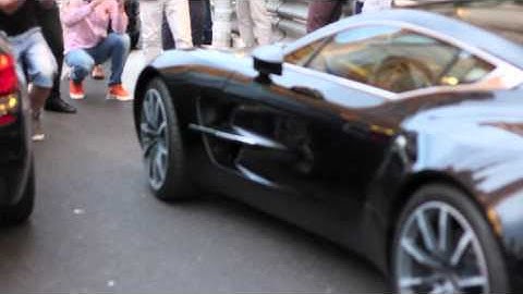 Aston Martin One Seven Seven in Monaco