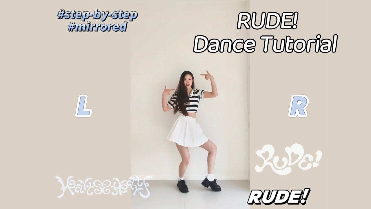 RUDE! Full Dancetutorial stepbystep #Hearts2Hearts #dancetutorial #RUDE! #dancetrend #stepbystep  