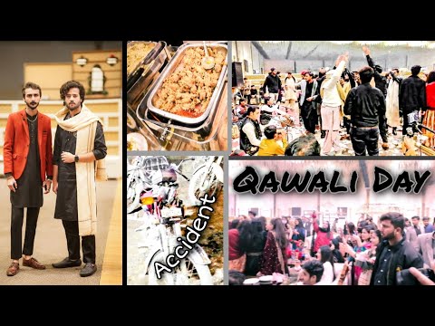 Qawali Day at University Or hamara Accident ho gya/ University Qawali Day #dailyvlog #universityvlog