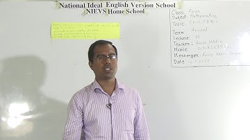 Class: Four, Subject: Mathematics (Lecture- 41), Topic: Ch-11, C.B.Q-1