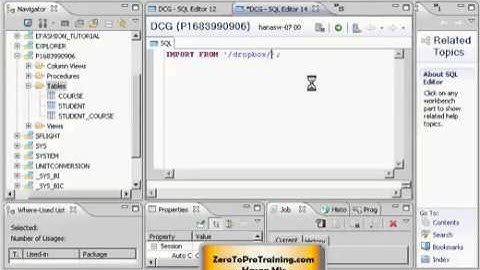 SAP HANA Studio Tutorial 11 - Importing CSV Data into SAP HANA Table