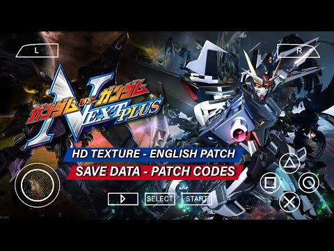 Kidou Senshi Gundam: Gundam vs. Gundam NEXT PLUS - English Patch - HD Texture | PPSSPP Gameplay