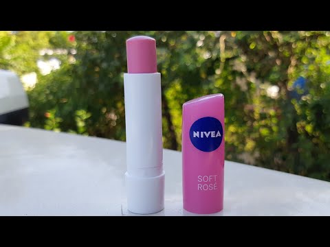 Nivea soft rose lipbalm review | limited edition | affordable stick lipbalm for summers n winters |