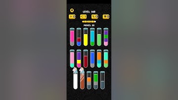 Map 668 Solution||Color Water Sort 3D!