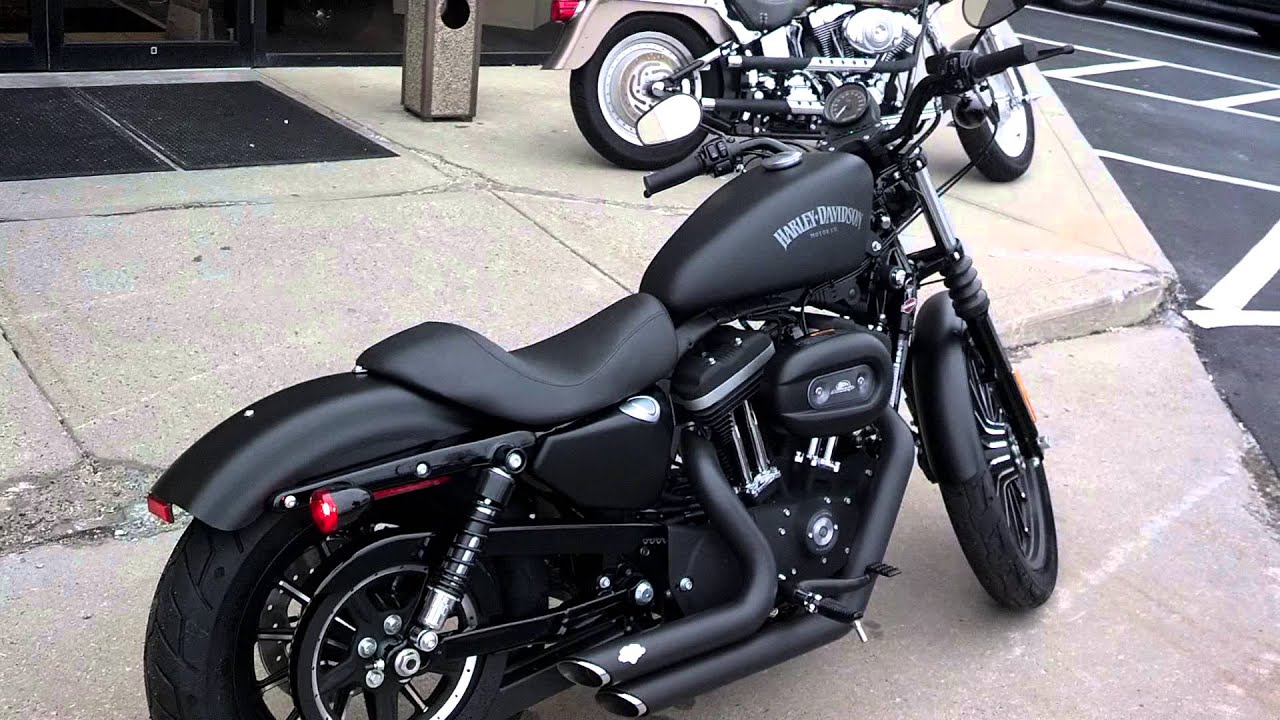 2013 Harley  Davidson  Iron  883 with Vance and Hines YouTube