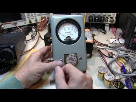 #221: The Bird 43 Directional Wattmeter: Overview and how-to use