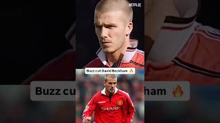 Buzz cut David Beckham was moving different 🔥 #soccer #manutd #beckham #premierleague