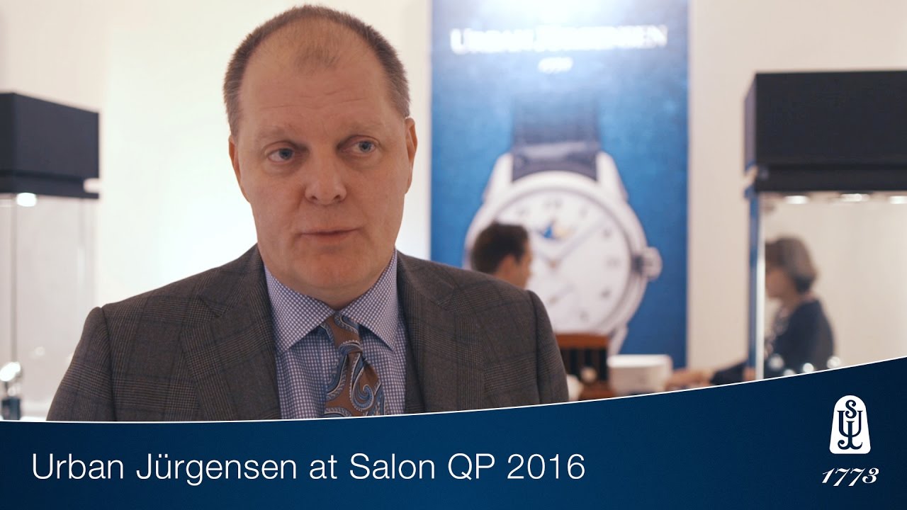 Urban Jürgensen at Salon QP 2016 - Interview with Søren Petersen