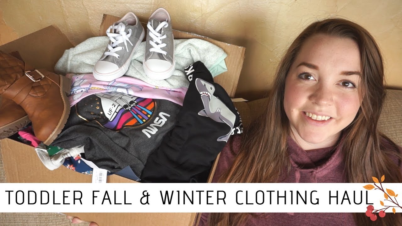 Toddler Fall & Winter Clothing Haul // 2018