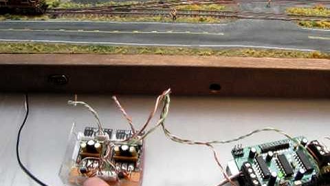 Wii Nunchuk Controlled Train Update