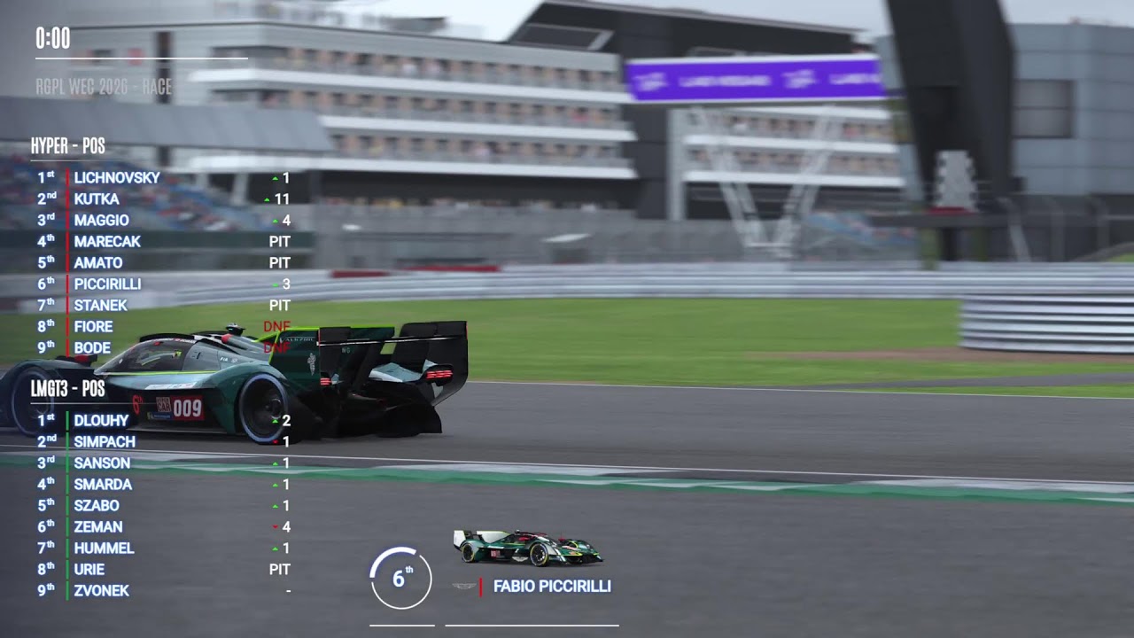 RGPL WEC Round 2 Silverstone