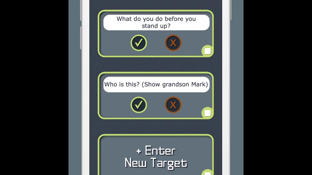 Spaced retrieval therapy app from tactus therapy for memory training in