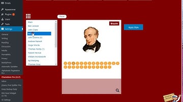 WordPress Plugins Chameleon and Alphabetic Pagination