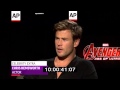 Chris Evans and Chris Hemsworth talk about clear their heads and get away from &quot;Avengers&quot; hype