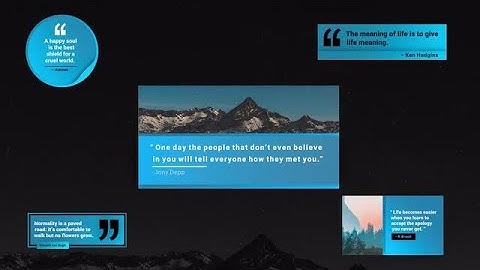 Trendy Quote Titles V1 DaVinci Resolve Templates