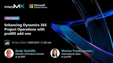 Enhanсing Dynamics 365 Project Operations with proMX add-ons