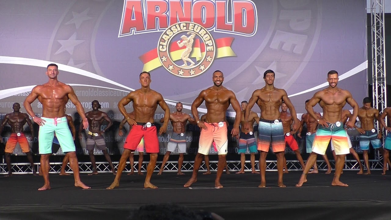 Mens Physique over 182cm Elimination Round @ Arnold Classic Europe 2019