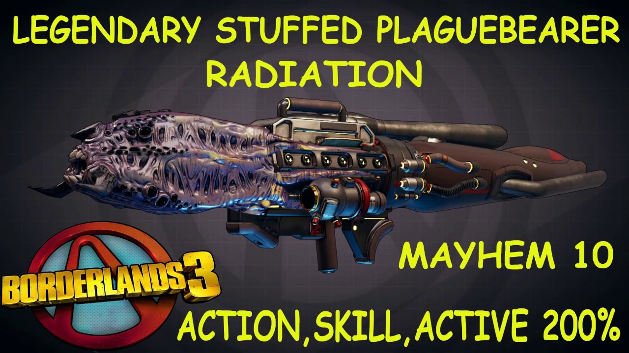 BL3 - STUFFED PLAGUEBEARER - RADIATION - A.S.A 200%