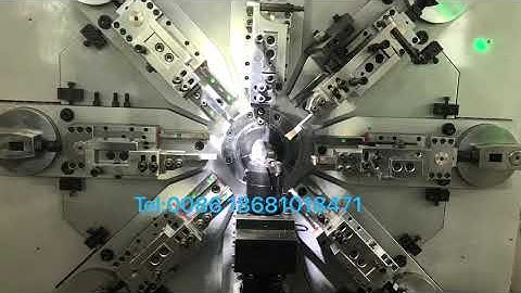 CNC camless wire bending machine