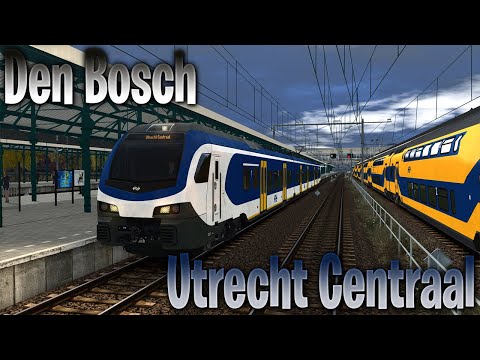 Met de Flirt naar Utrecht Centraal!! - Train Simulator 2022