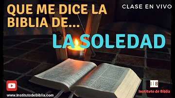 ¿Está bien estar solo Biblia?