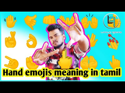 Hand Emojis Meaning In Tamil Little Facts 