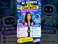 AI Agents vs Chatbots 🤖 What's the Difference?
