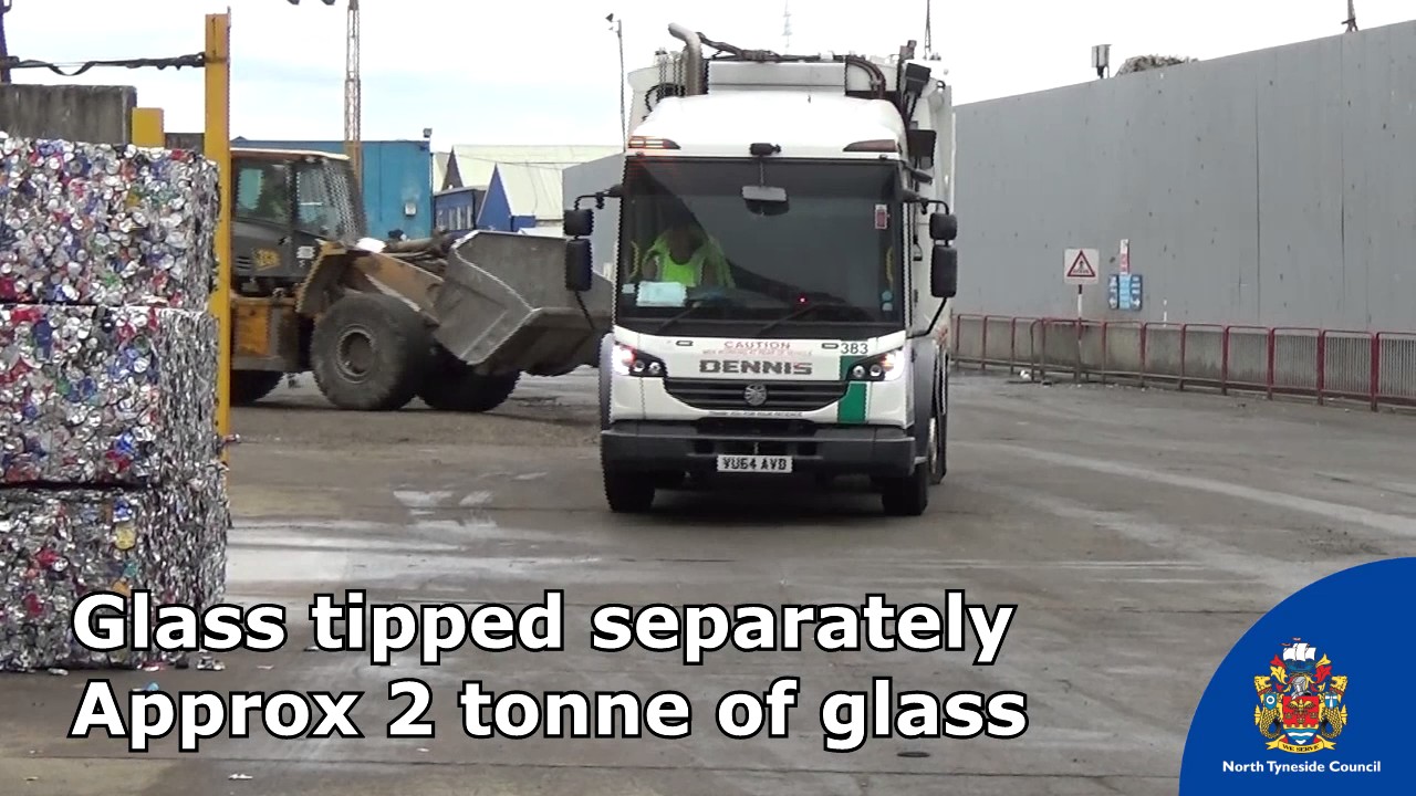 North Tyneside Recycling Process YouTube