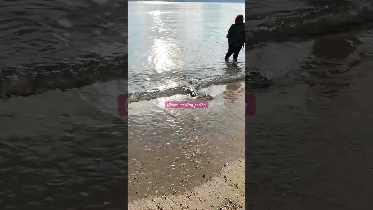 Munda Pahar Beach, Andaman 🌊Soft waves, golden reflections, and pure calm. 