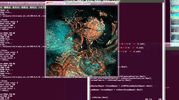 Volume Rendering Program using GPU ray-cast with VTK-5.7 on Ubuntu 10.10.