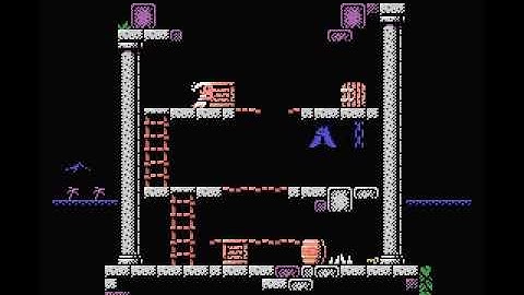 Stevedore (MSX, 2020) - Gameplay: first stages