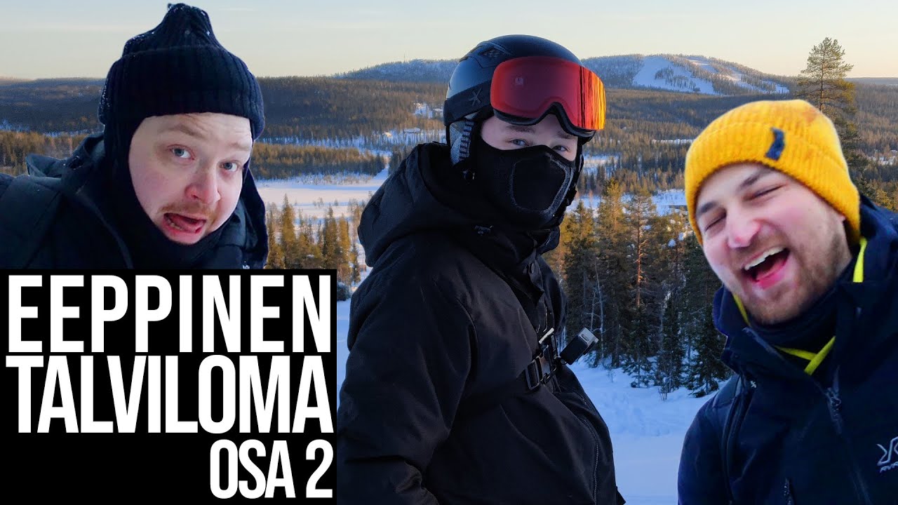 LASKETTELUA JA YÖPYMINEN SVIITISSÄ - EEPPINEN TALVILOMA osa 2/3