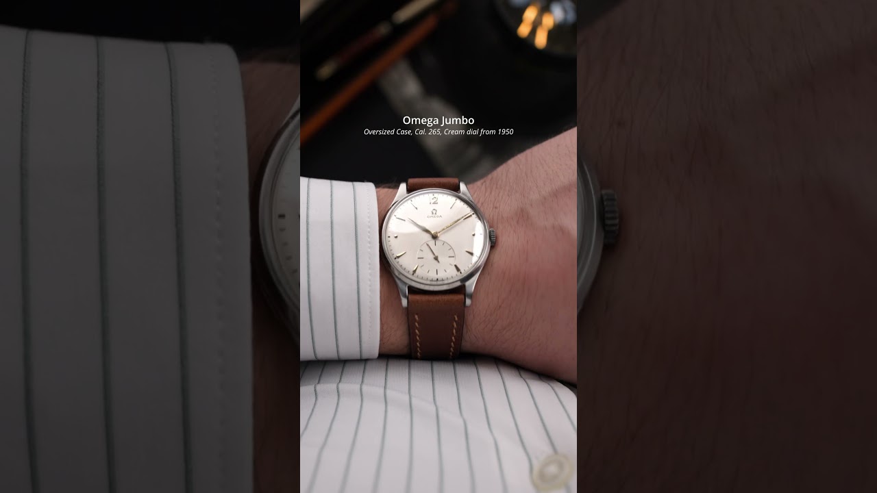 Vintage Omega watch collection — original classics that stand the test of time. 