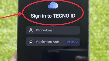 How To Create Tecno ID & Tecno Account