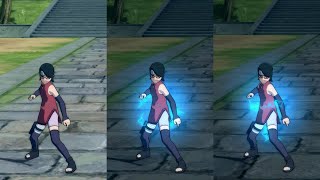 Naruto Storm Connections - All Sarada Uchiha Complete Moveset