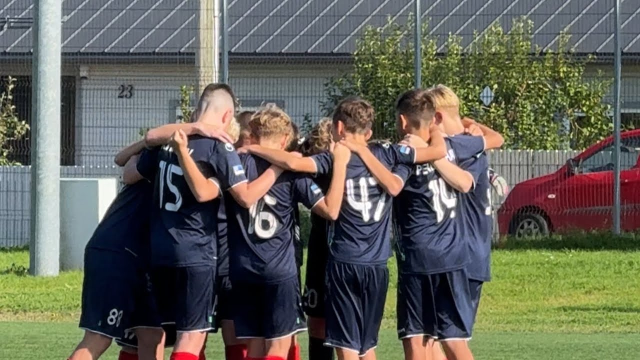 Rakvere  & TJK LEGION. Second half. The score of the half is 0–5. The score of the game is 0–8.