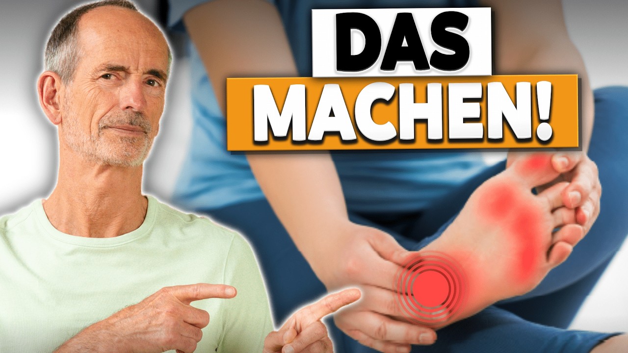 Schluss mit Fersensporn: 3 Übungen, die helfen können!