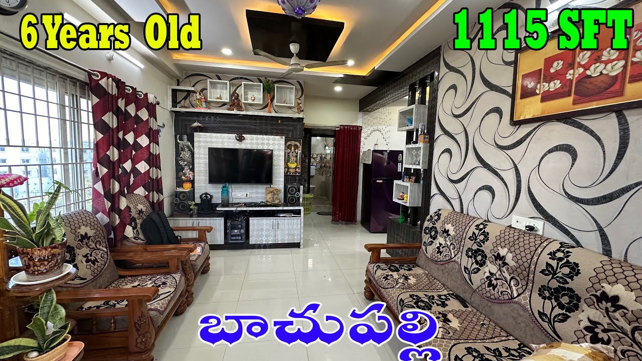 2BHK flat for sale in Bachupally (p870) || North facing || number.. 6281118626 ||