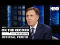 Back On The Record With Bob Costas: Episode 201 | Official Promo | HBO