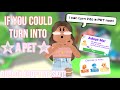 If you could turn into a PET in ROBLOX adopt me! Skit ❤️ForeverRoses