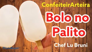 BOLO NO PALITO COM 3 INGREDIENTES!!! CAKE POPSICLES