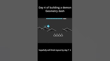 Day 4 of building a demon in #geometrydash | #vocaloid #hatsunemiku #demon