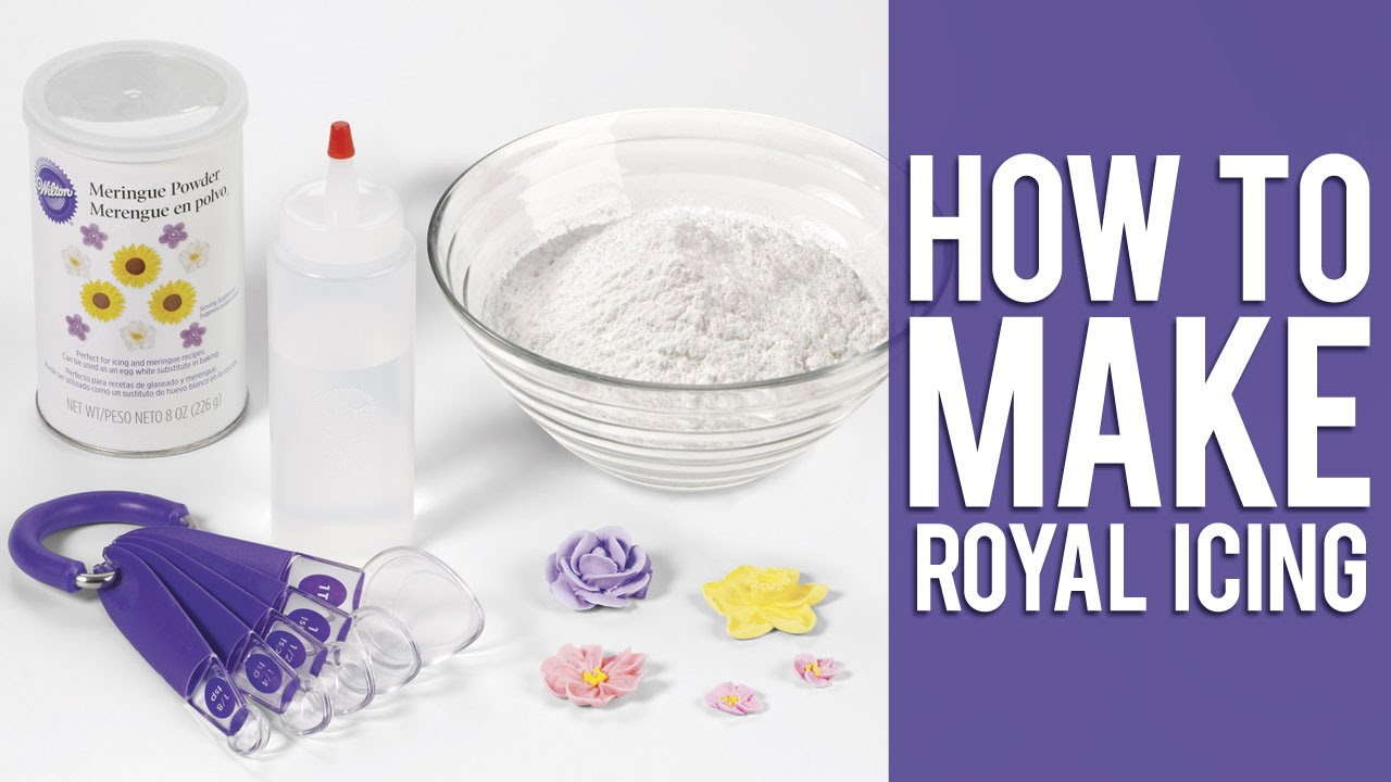 How to make Wilton Royal Icing - YouTube