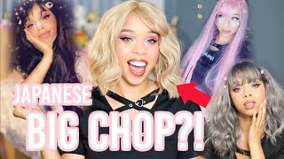 Japanese Straight Perm & Big Chop? Trying Youvimi Wigs