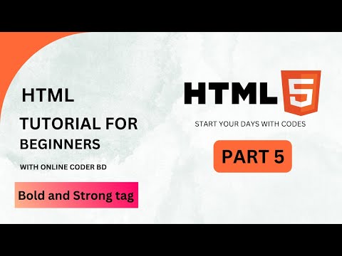 HTML Tutorial For
