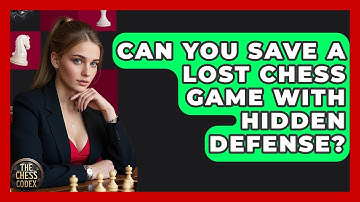 Can You Save A Lost Chess Game With Hidden Defense? - The Chess Codex