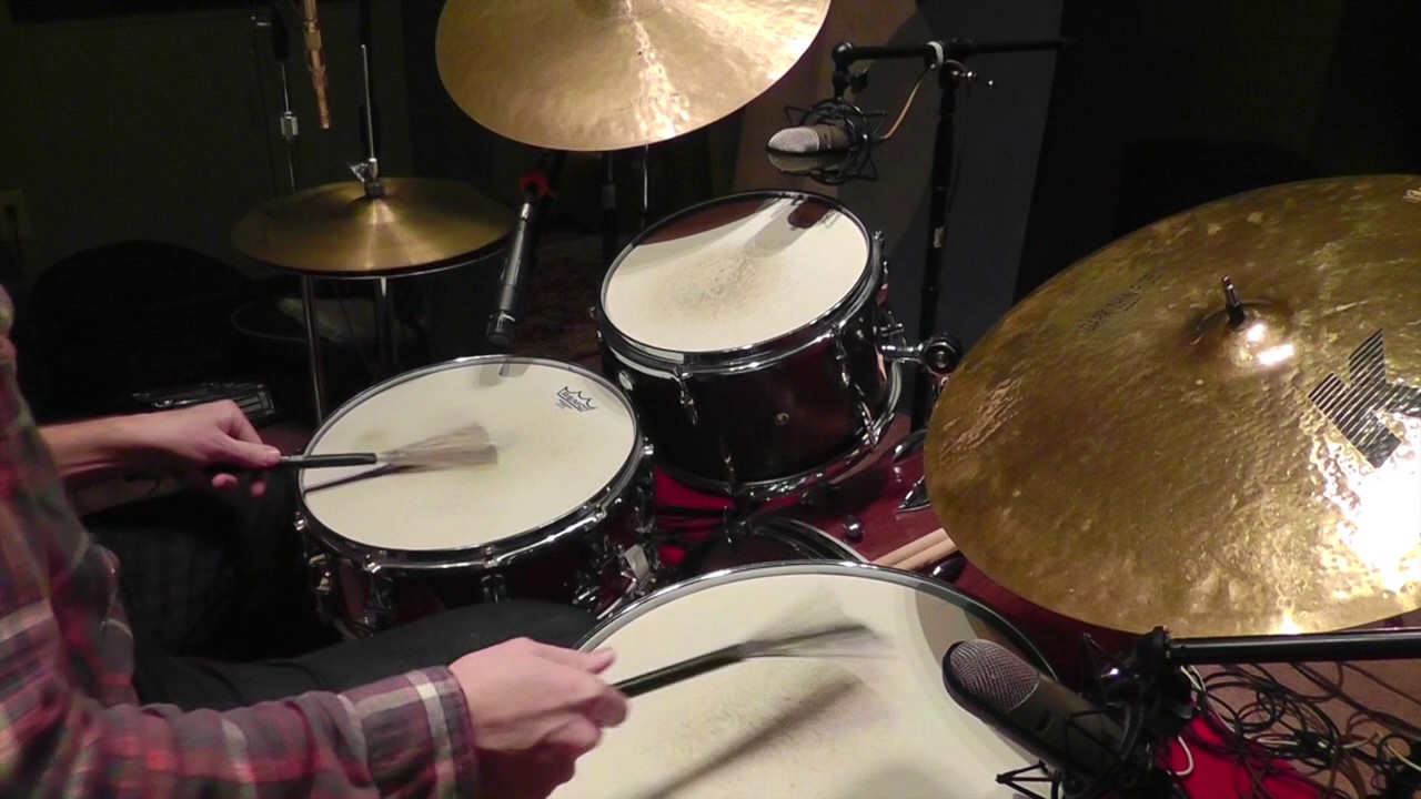 Moose the Mooche Jazz Brush Drum Solo YouTube