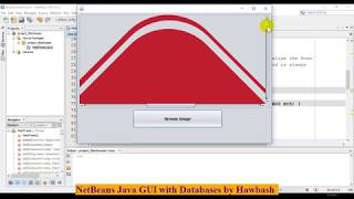#35 Java GUI: JFile chooser to open an Image file screenshot 2