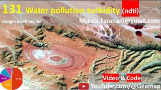 Water Pollution Turbidity NDTI VIA Sentinel 3C SAR by Google Earth Engine RemoteSensing aster Qgis