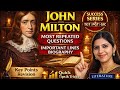 John Milton Complete Revision | LT, TGT, PGT & GIC Exam Notes 2026 | English Literature Made Easy”